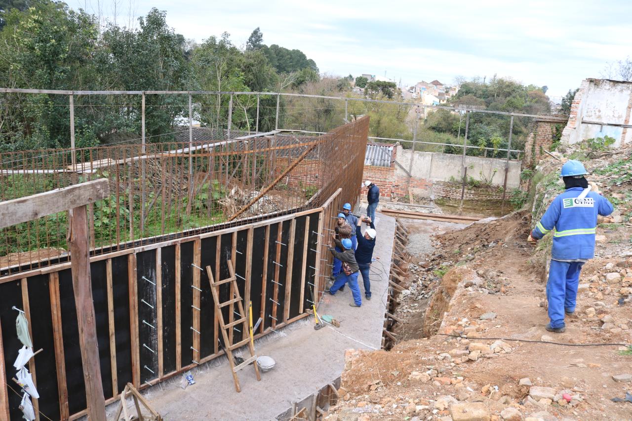 Prosseguem as Obras do Centro Avançado de Perícias de Bagé