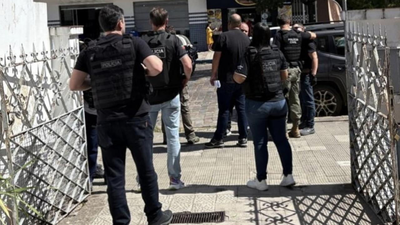 Polícia Civil prende um dos envolvidos no incêndio a academia em Bagé