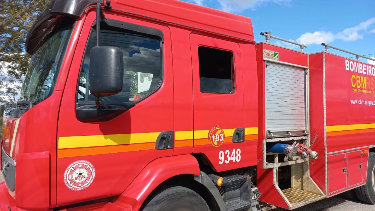 Atendimentos do Corpo de Bombeiros Militar durante o fim de semana em Bagé