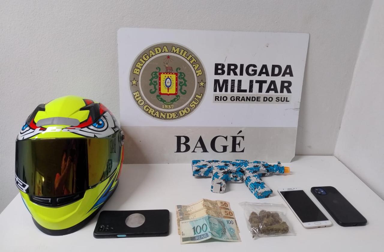 Brigada Militar recupera moto e celular após roubo no Passo da Pedras