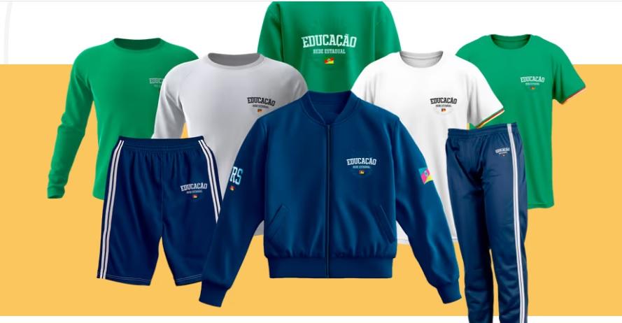 Prazo para escolha dos uniformes escolares do Estado vai até fim de janeiro