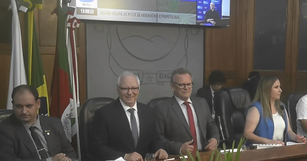 Prefeito e vice eleitos e também vereadores tomam posse neste dia 1º de janeiro em Bagé
