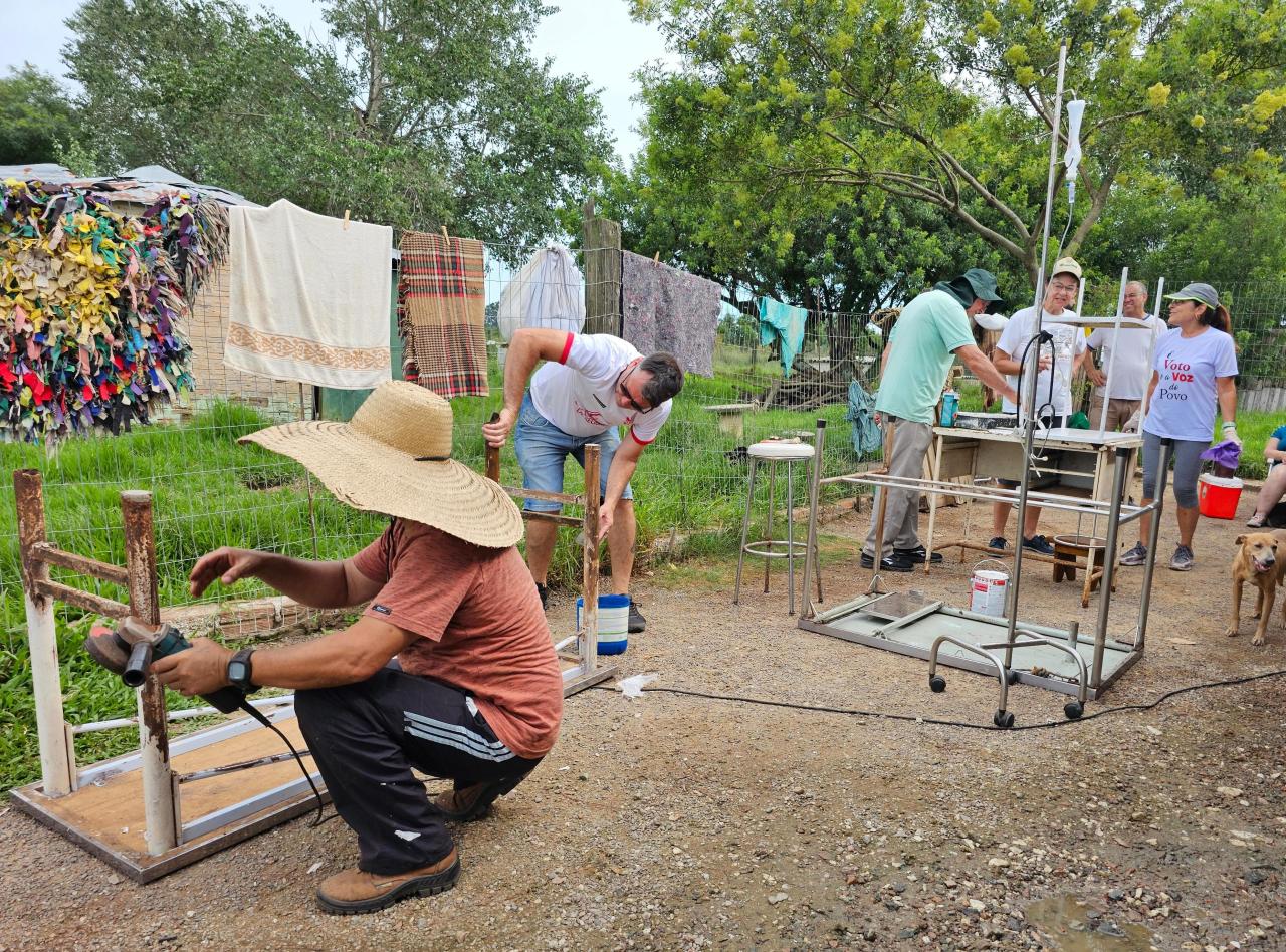 Mutirão realiza revitalização do Centro de Tratamento de Animais de Rua