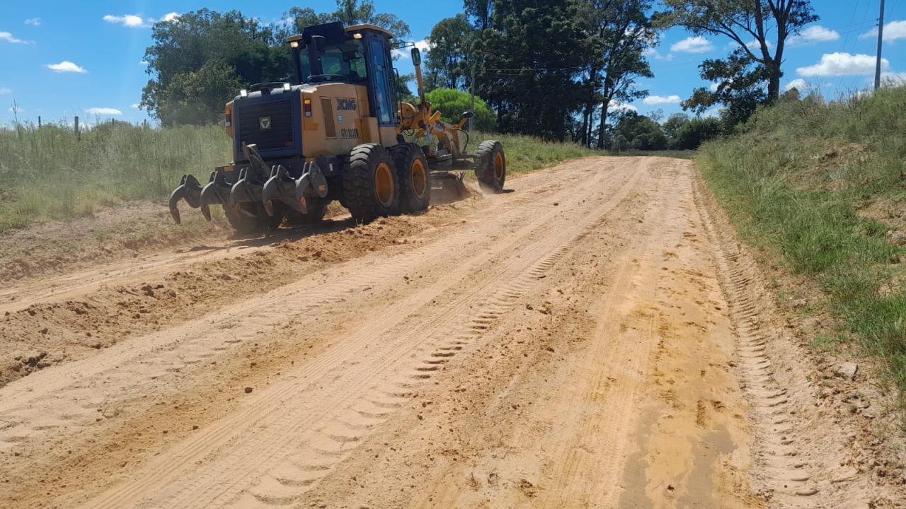 SDR intensifica trabalhos na zona rural de Bagé