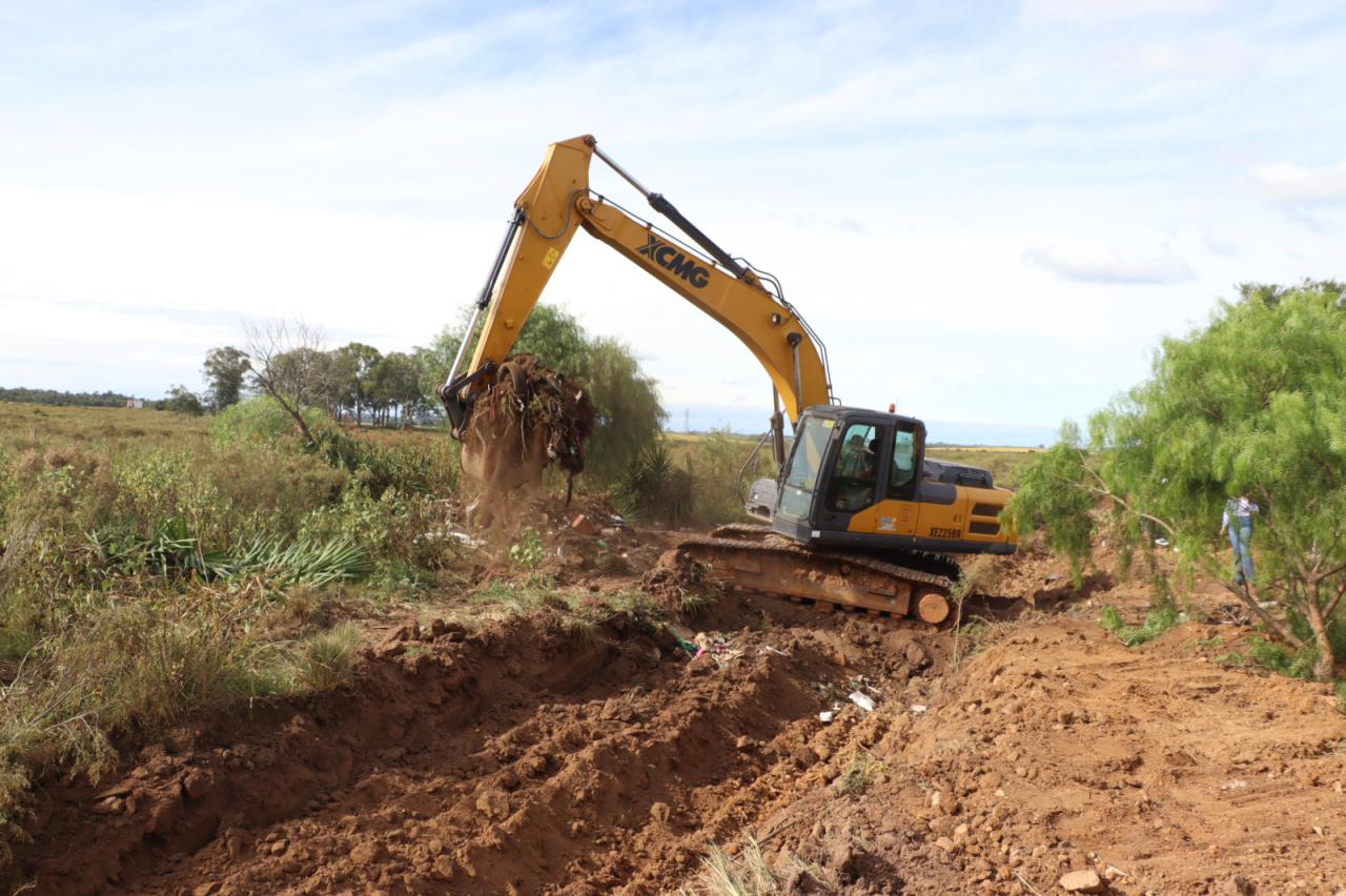 Seinfra realiza obra de contenção no bairro Ivo Ferronato
