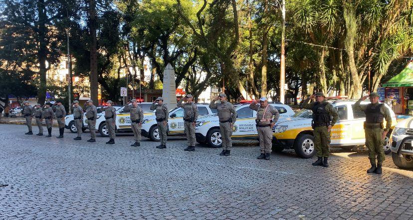 Bagé é palco de lançamento de operação da Brigada Militar