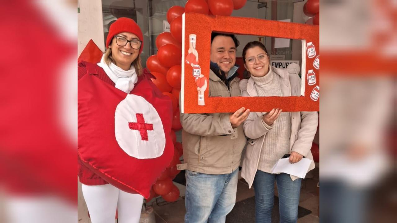 Meta da campanha de doação de sangue em Bagé é alcançada