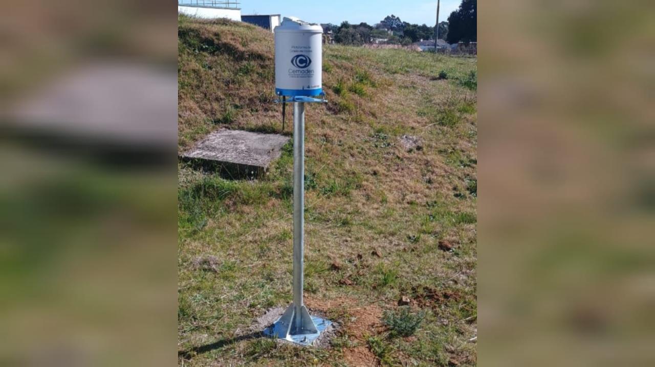 Bagé recebe pluviômetros automáticos do Centro Nacional de Monitoramento