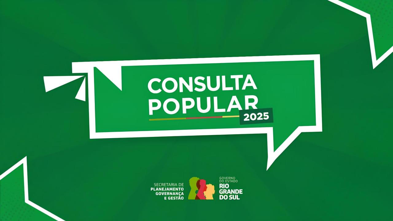 Envio de propostas para a Consulta Popular 2025 começa nesta terça-feira