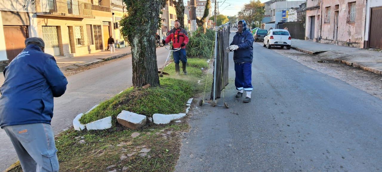Equipe de limpeza urbana é ampliada em Bagé
