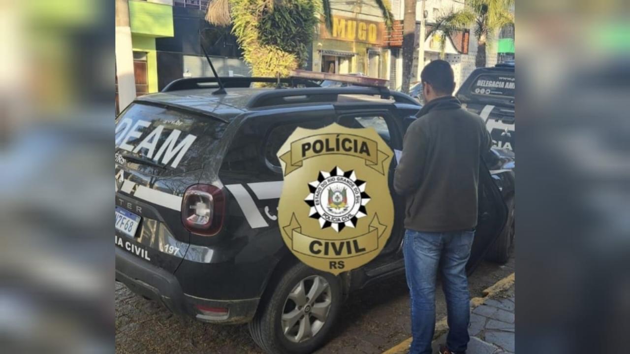 Indivíduo é preso por descumprimento de medida protetiva de urgência e perseguição