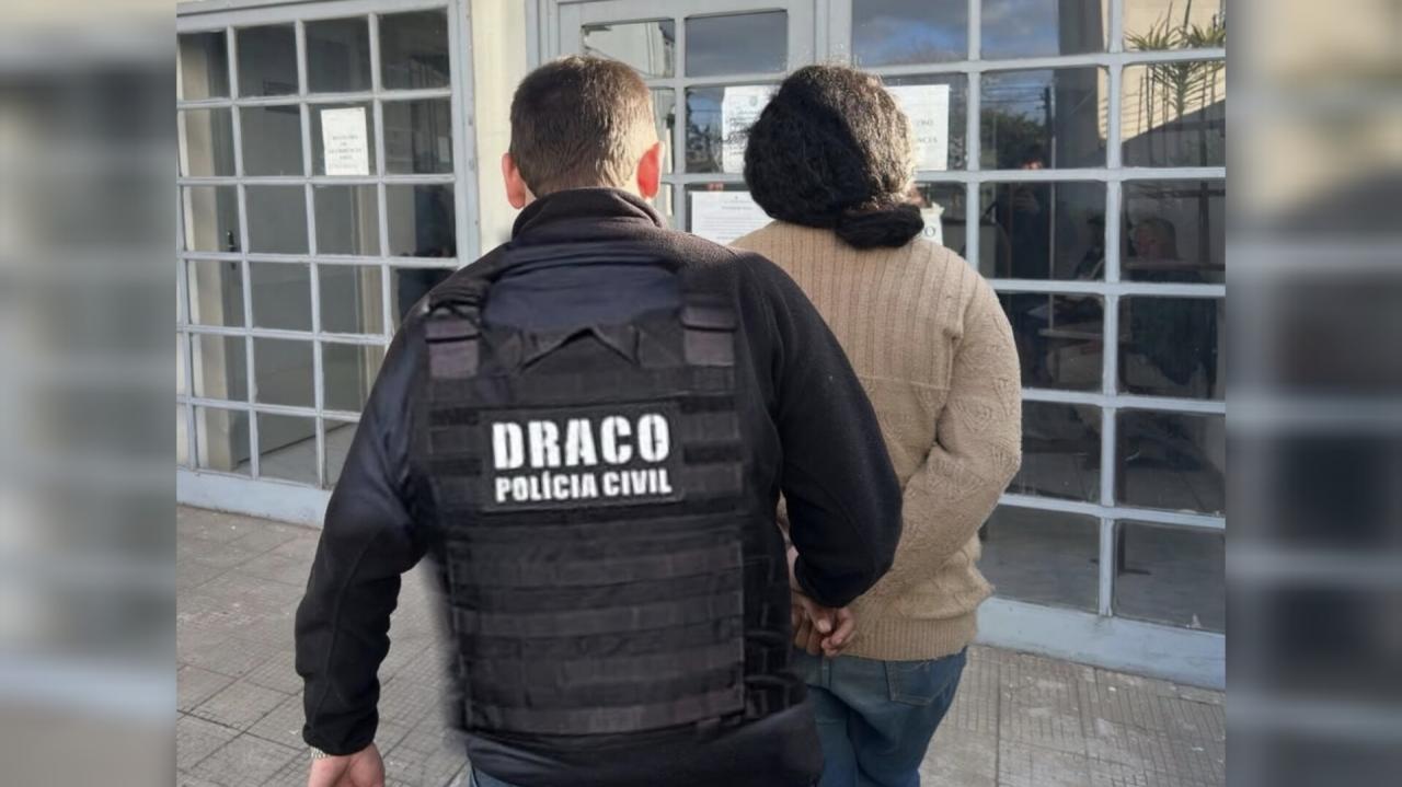 Mulher foragida é presa em Bagé nesta quinta-feira