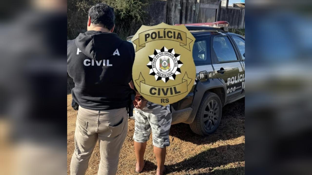 Suspeito de tentativa de homicídio é preso pela polícia em Bagé