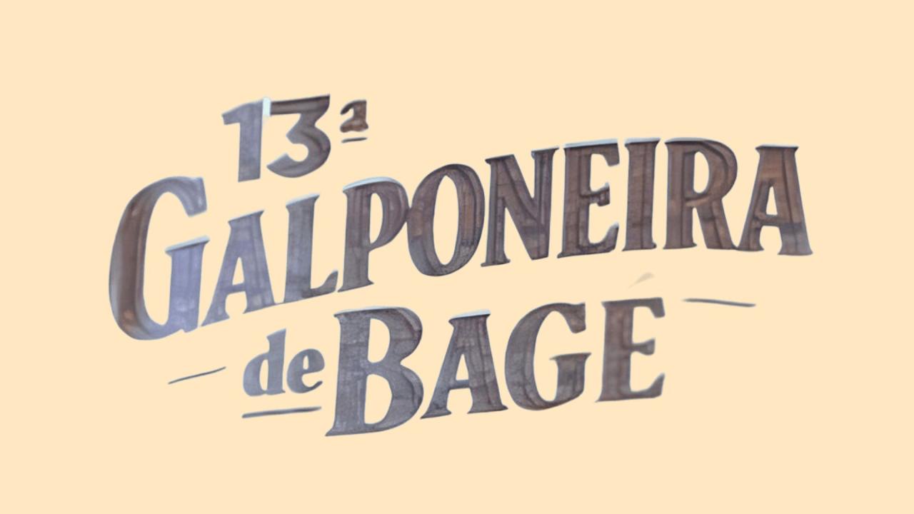 Abertas as inscrições para a 13ª edição da Galponeira de Bagé
