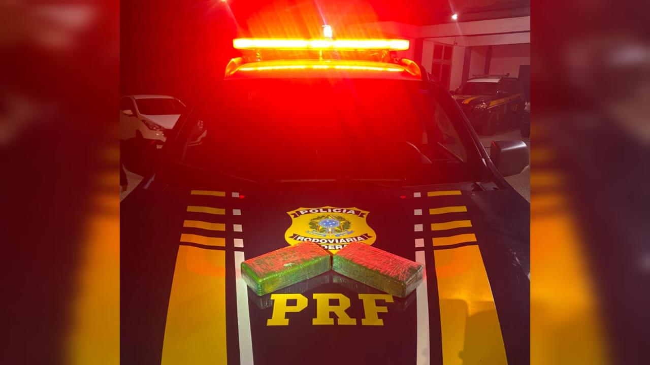Casal é preso com dois kilos de Crack pela PRF em Bagé