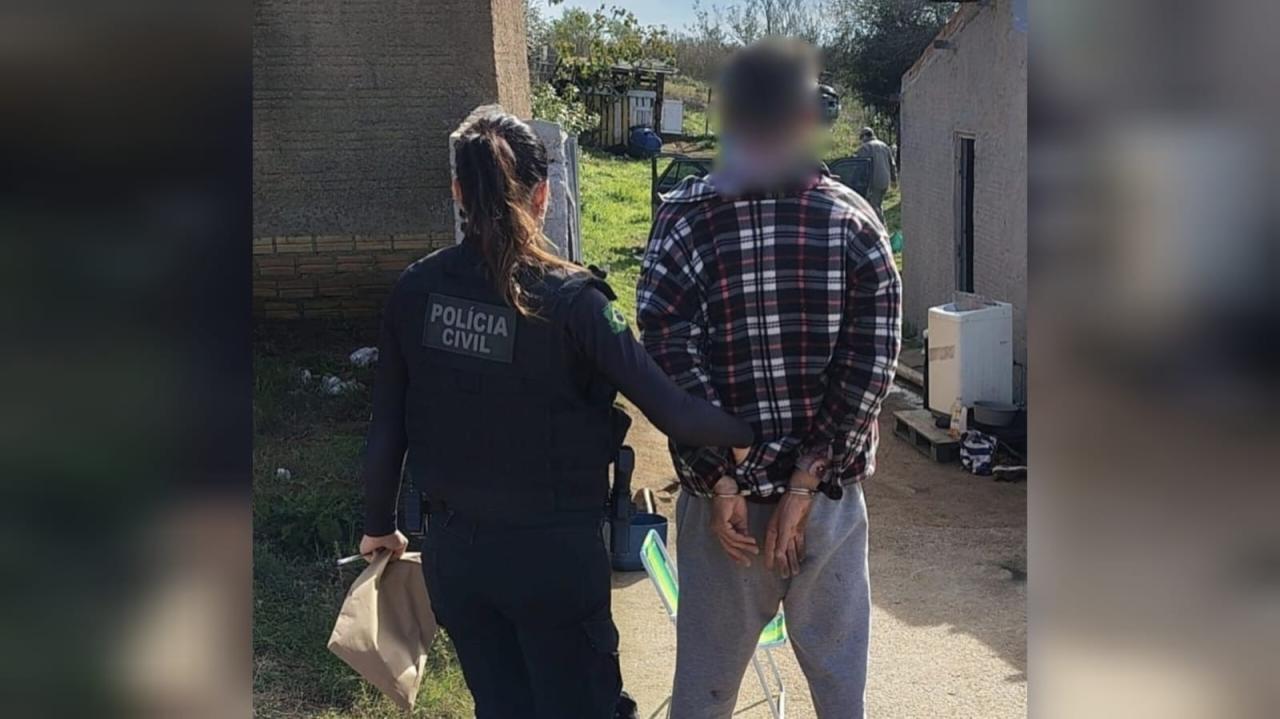 Investigado por violência doméstica em Aceguá é preso pela polícia