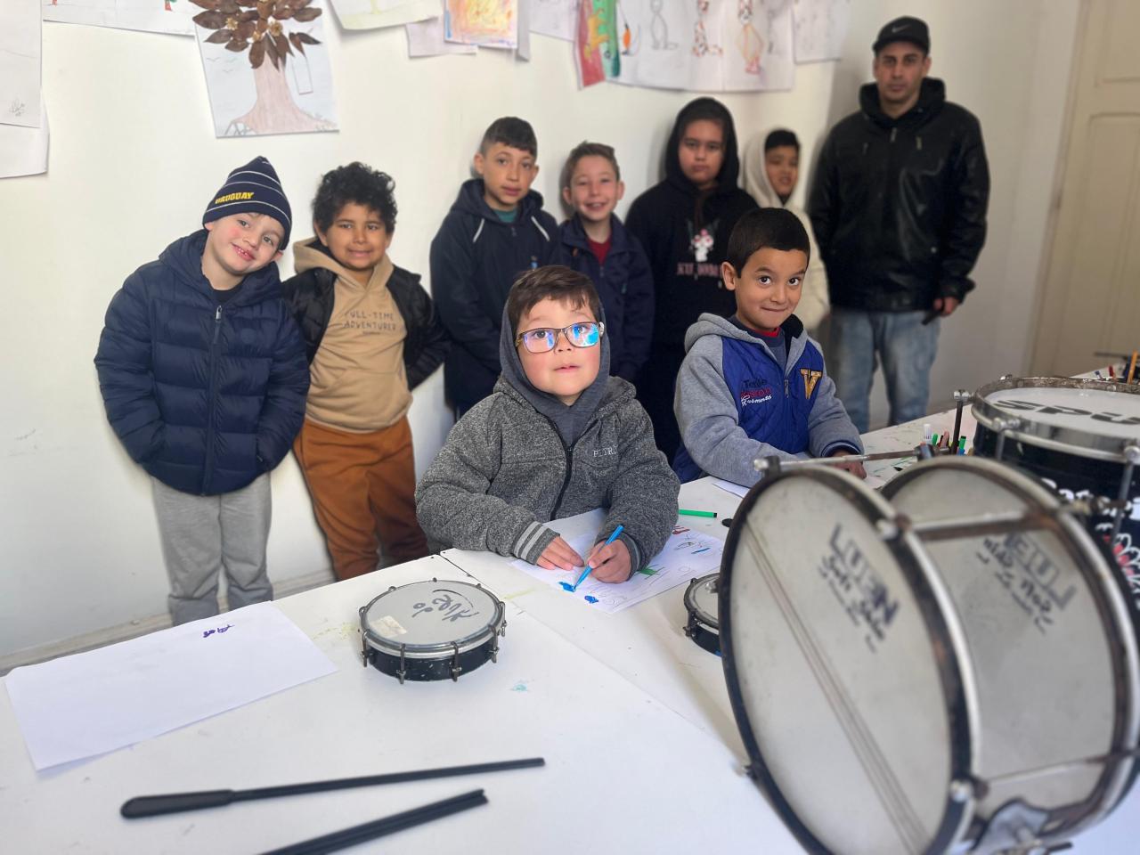 Município oferece aulas gratuitas de percussão