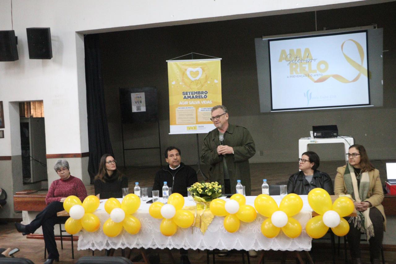 Aberta a campanha do Setembro Amarelo, com foco no combate ao suicídio em Bagé