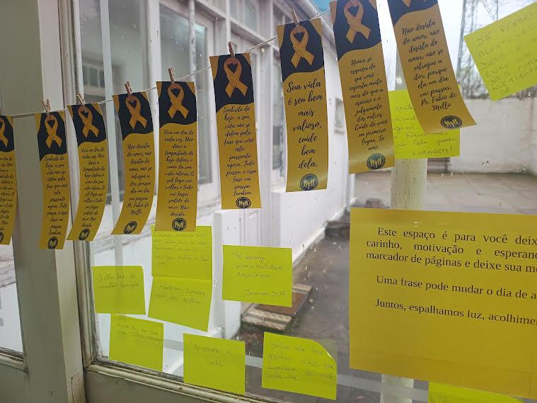 Ações do município marcam o Setembro Amarelo em Bagé