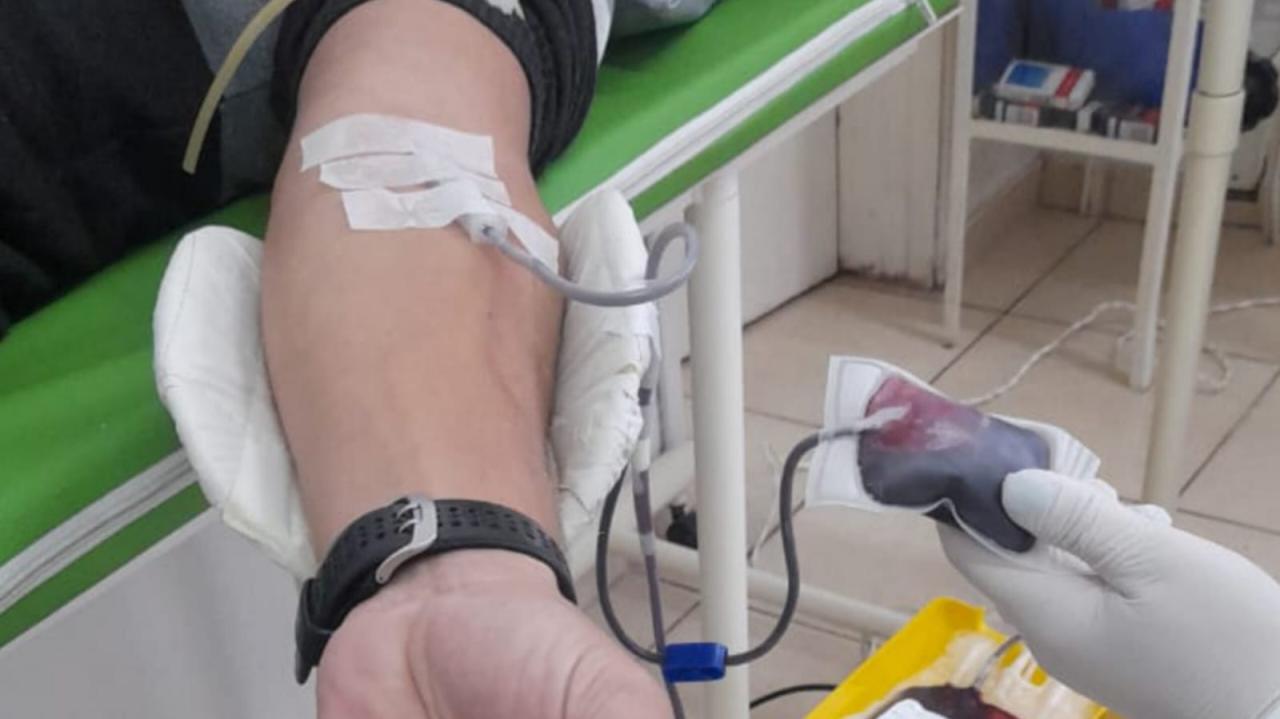 Campanha de coleta de sangue em Bagé teve 74 cadastros