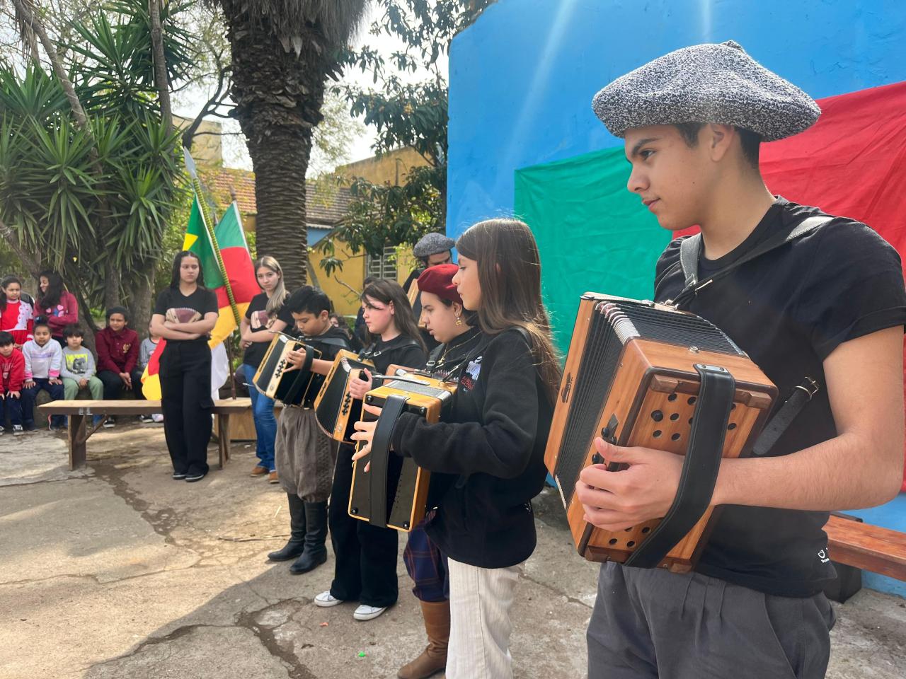 Fábrica de Gaiteiros realiza aula aberta na Fundação Bidart