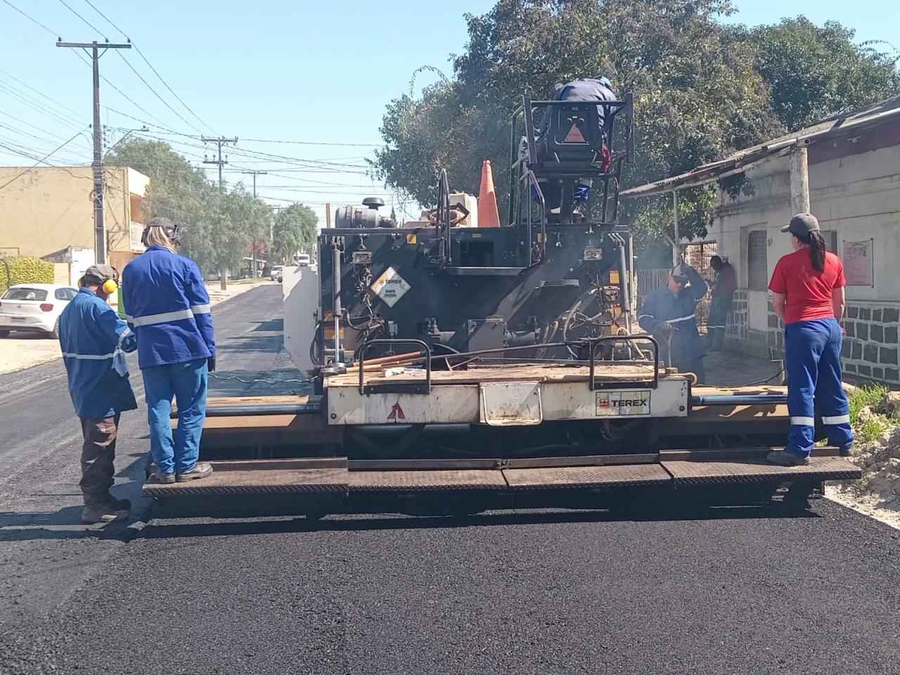 Vias de Bagé recebem revitalização e redutores de velocidade