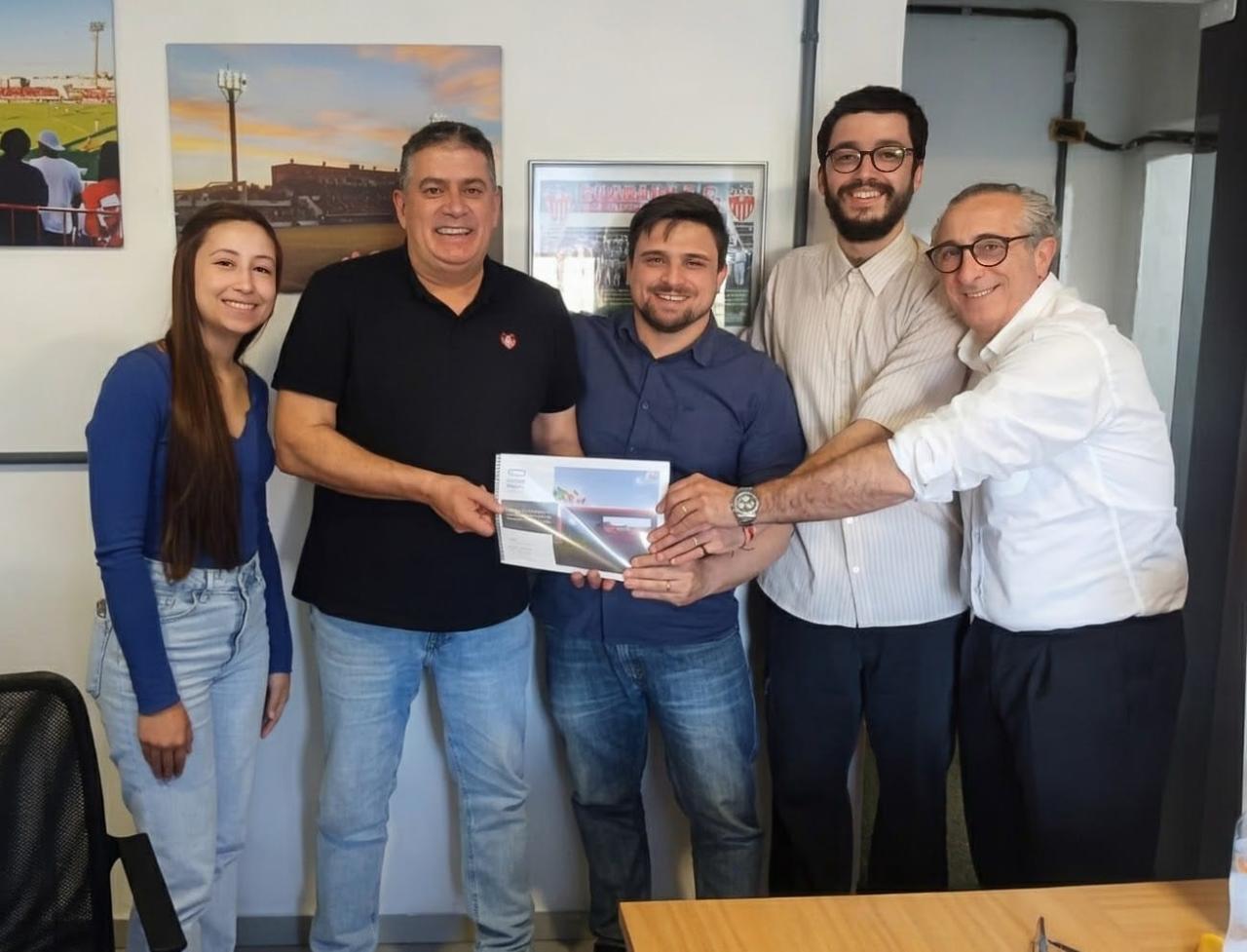 Guarany recebe projeto final do novo CT Alvirrubro