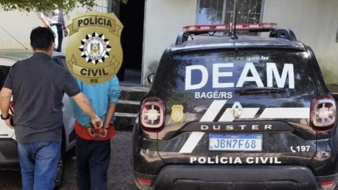 Indivíduo é preso pela Polícia Civil por ameaça e descumprimento de Medida Protetiva