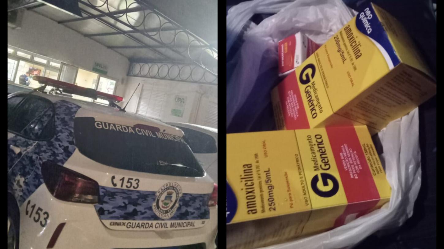 Guarda Civil leva criança com febre até a UPA e compra a medicação