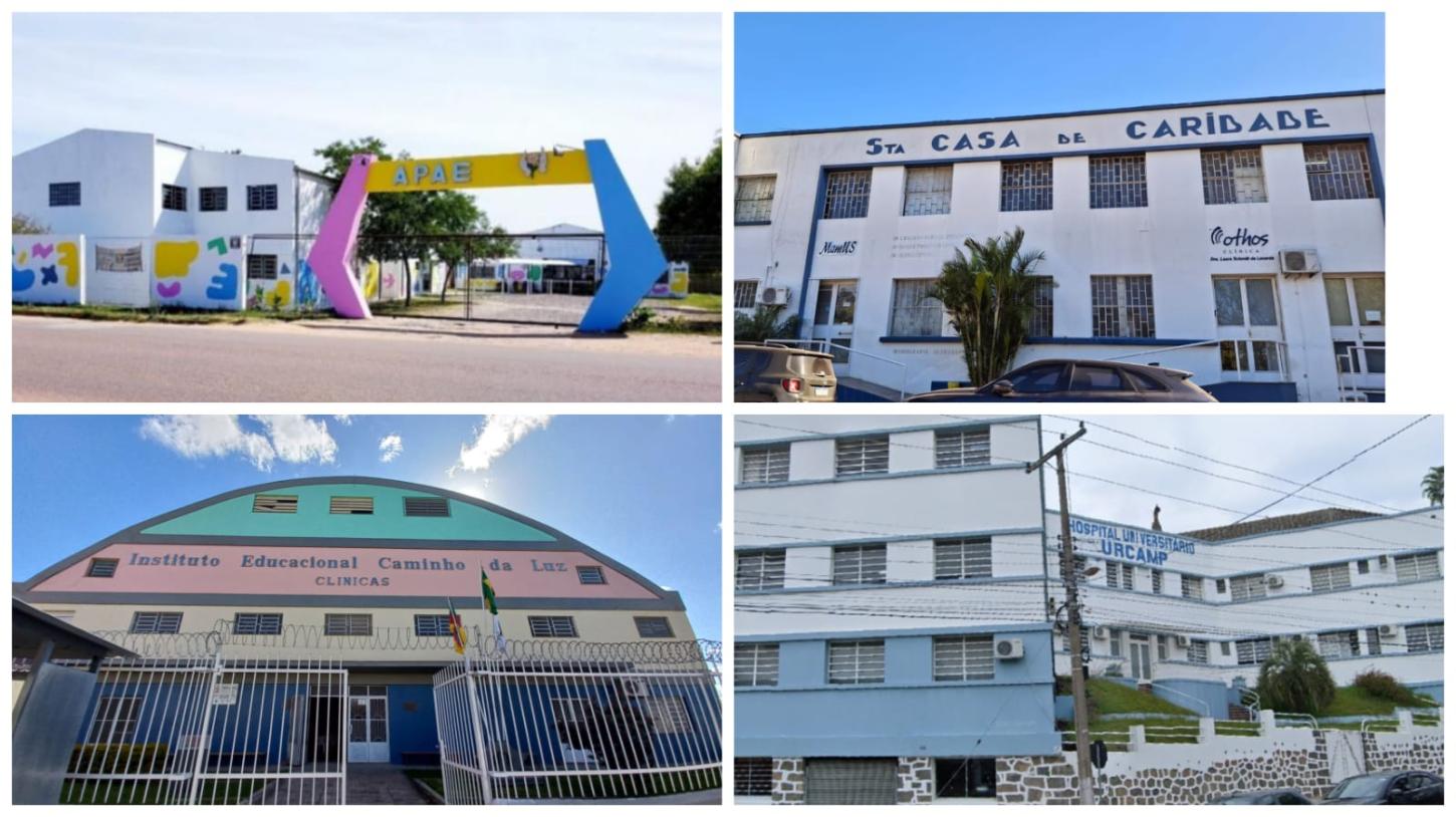 Hospitais e entidades de Bagé são contemplados em repasse federal