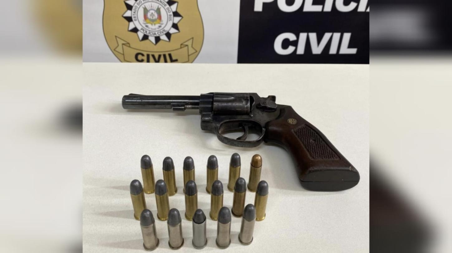 Indivíduo é preso por porte ilegal de arma de fogo em Dom Pedrito