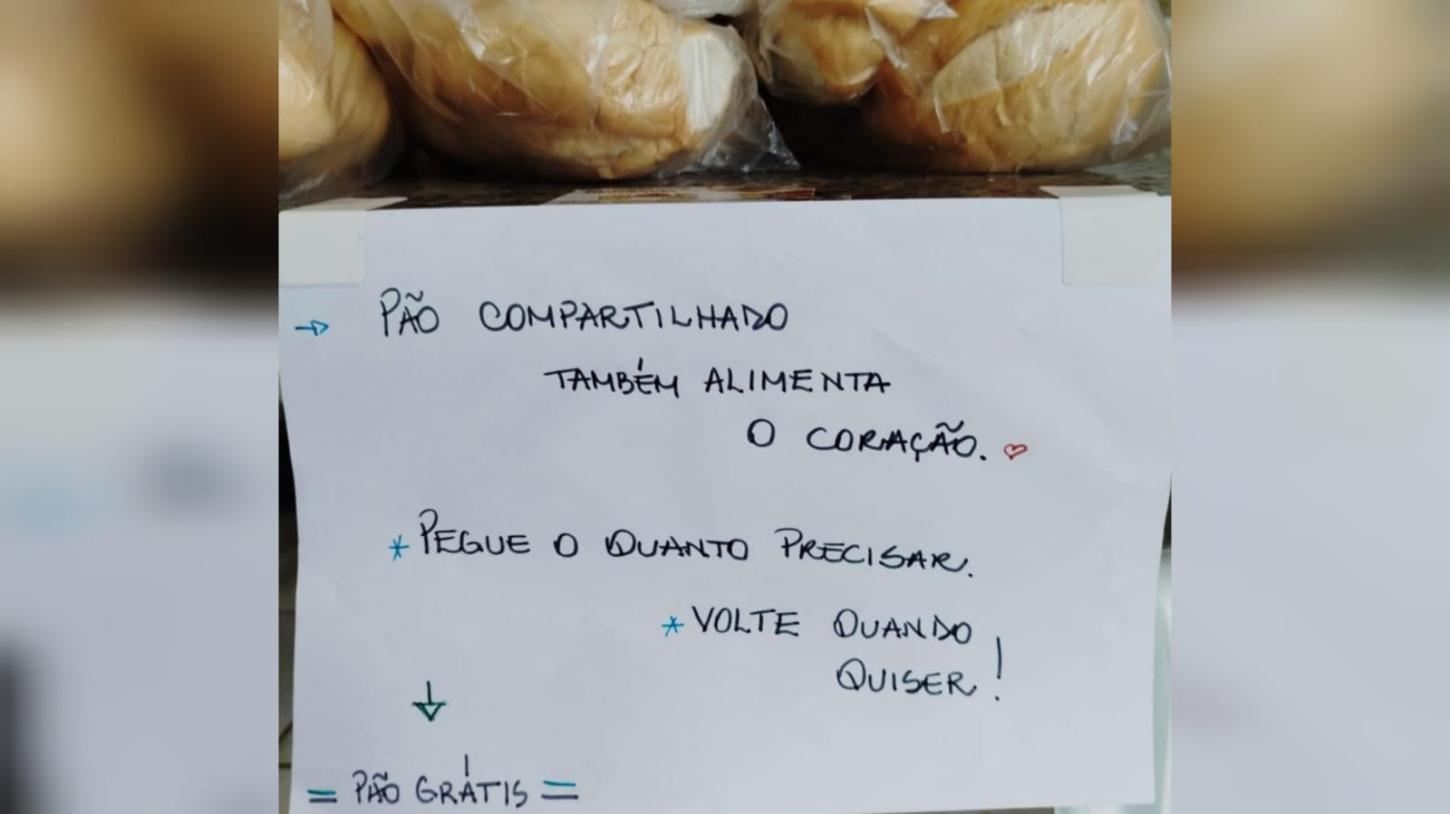 Um gesto simples, um impacto enorme: a padaria que compartilha pão e esperança