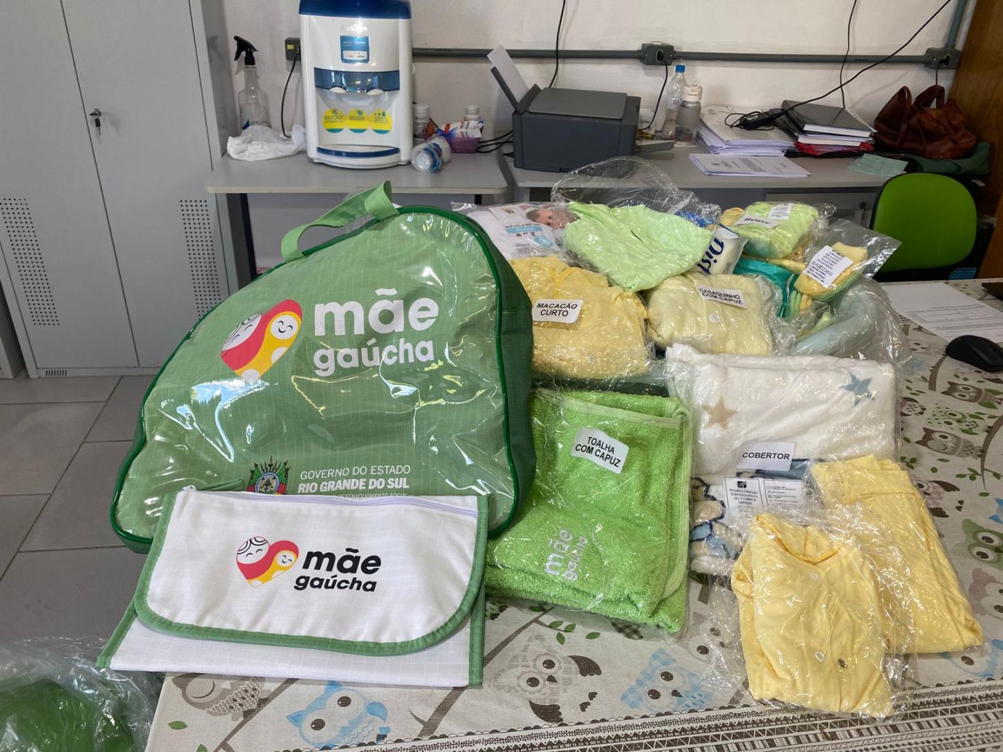 Candiota recebe 18 kits do programa estadual Mãe Gaúcha