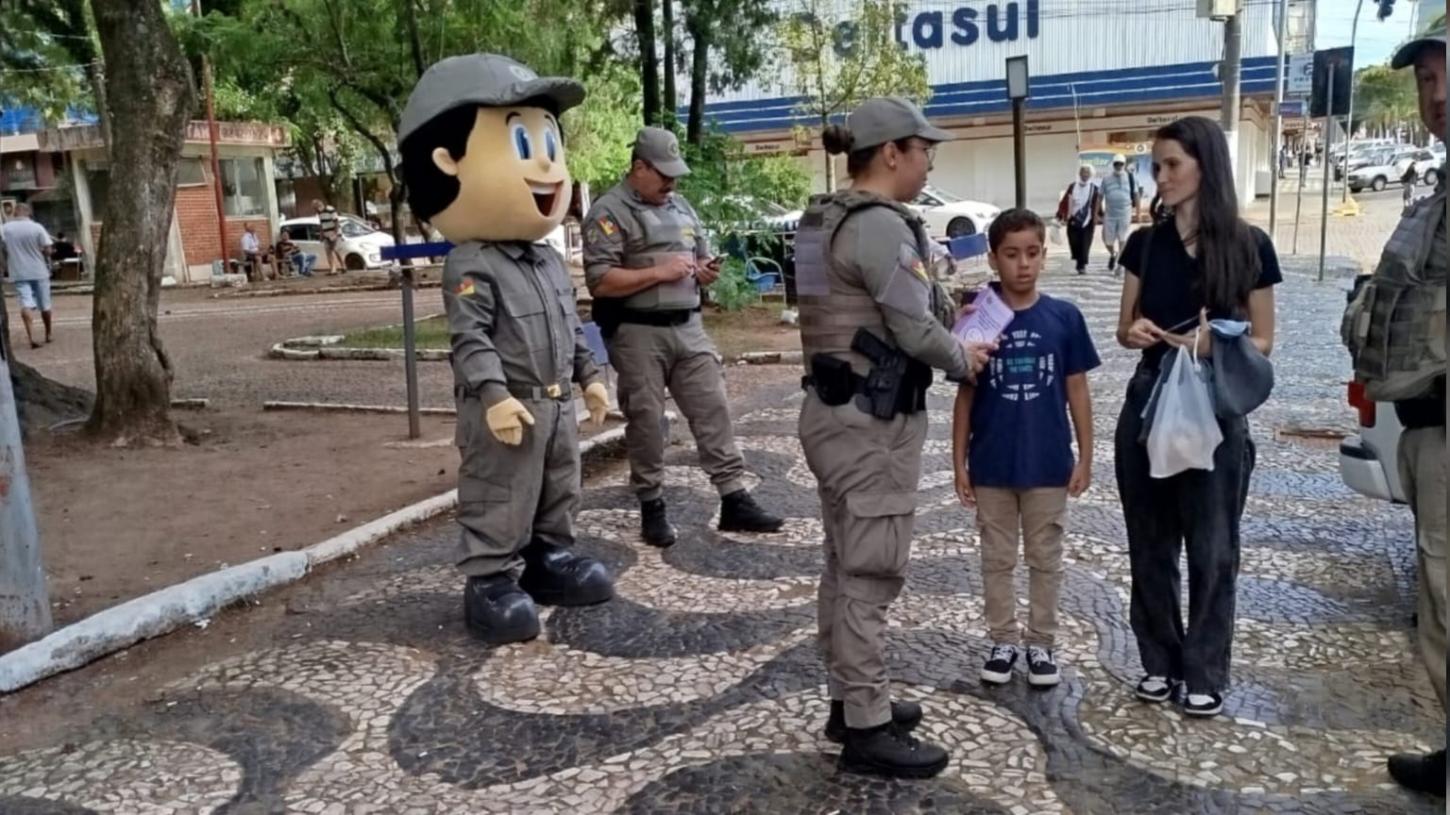 Brigada Militar realiza ação da Operação Mulheres em Bagé