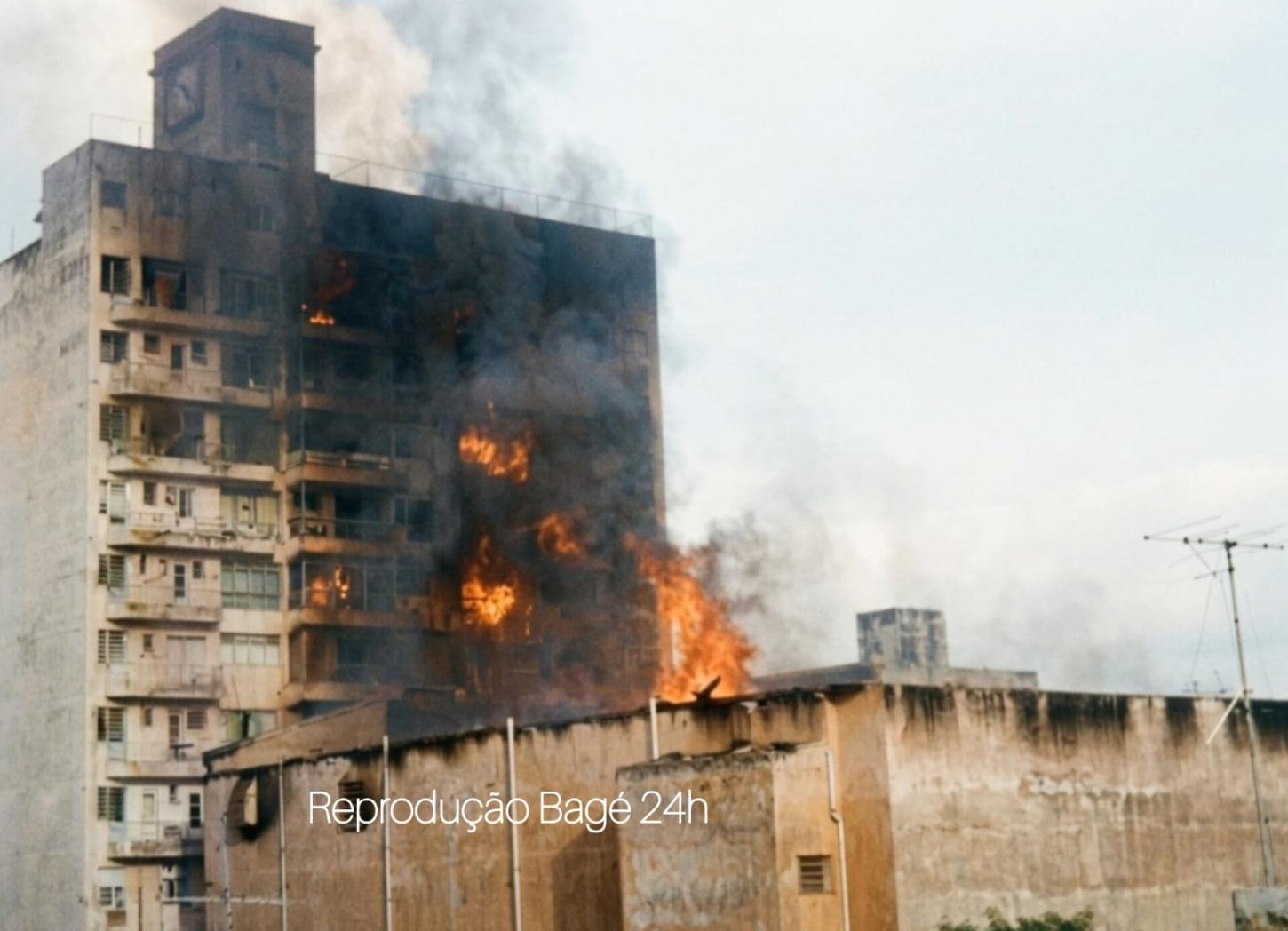 Bagé 24H relembra: O maior incêndio da história de Bagé