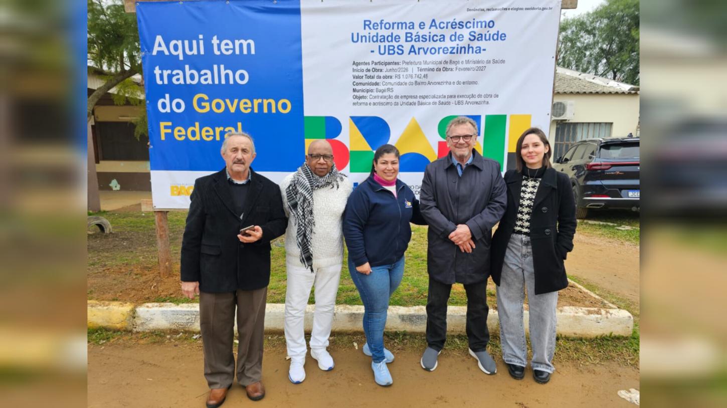 Município anuncia reforma e ampliação da UBS Arvorezinha