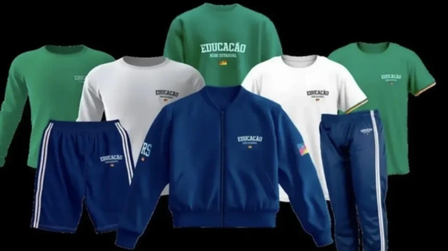 Passa a ser obrigatório o uso do uniforme escolar na rede estadual do RS