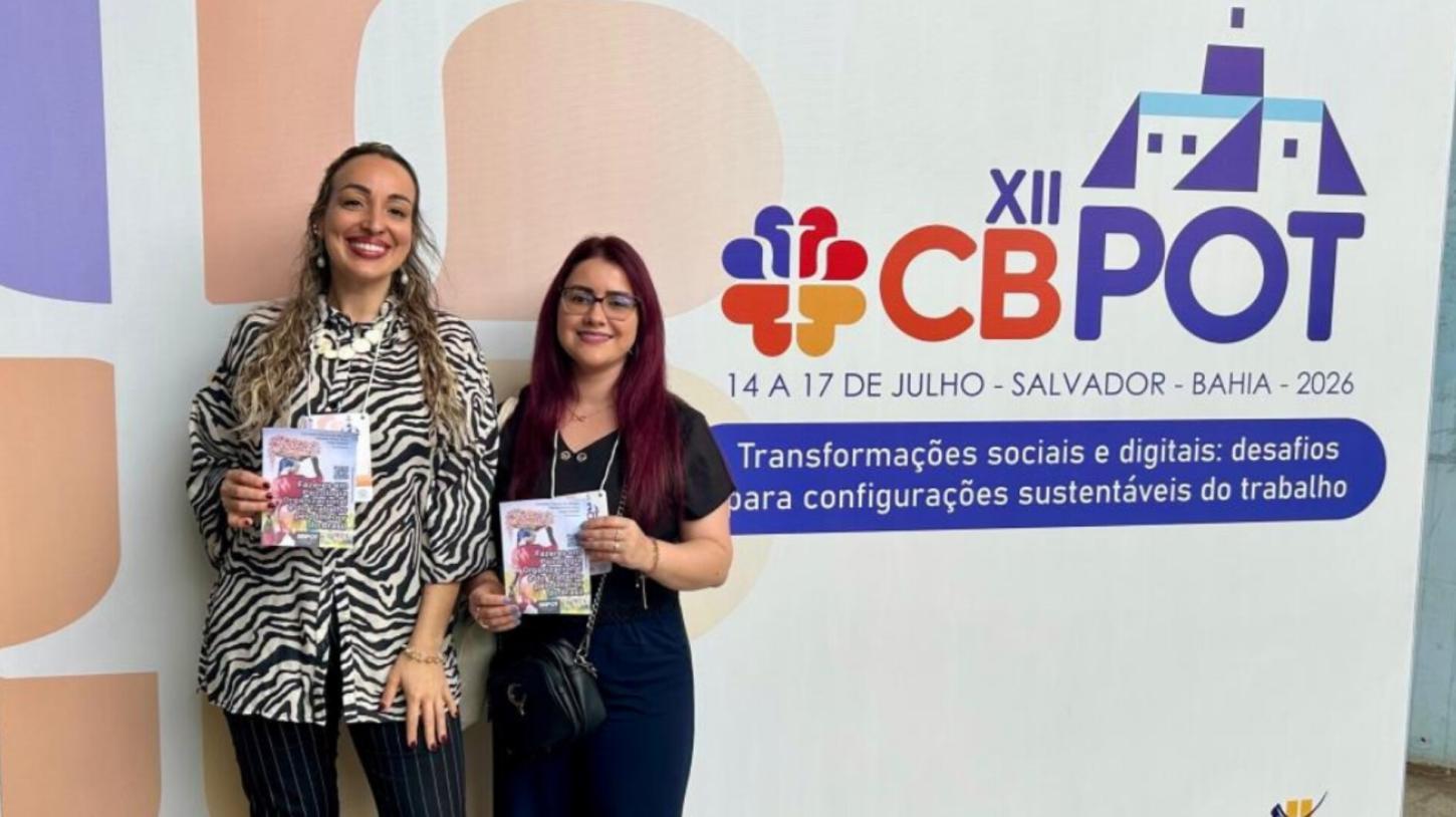 Psicólogas da Unipampa representam a instituição em congresso nacional na Bahia