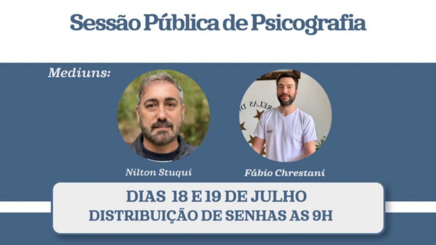 Sessão pública de psicografia acontece em Bagé nos próximos dias