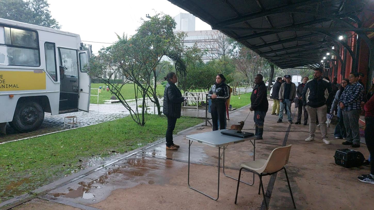 Castramóvel vai atender mesmo em dias de chuva