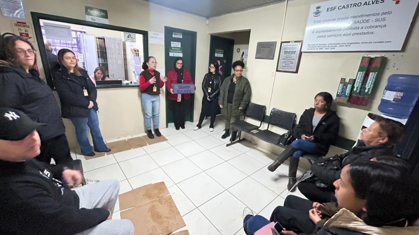 Secretaria inicia programação de conscientização e prevenção à violência contra mulher
